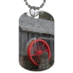 Vermont Christmas Barn Dog Tag (two-sided) 