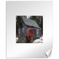 Vermont Christmas Barn Canvas 16  x 20  (Unframed)