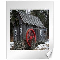 Vermont Christmas Barn Canvas 11  x 14  (Unframed)