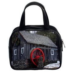Vermont Christmas Barn Classic Handbag (Two Sides)