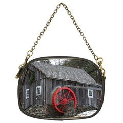 Vermont Christmas Barn Chain Purse (One Side)