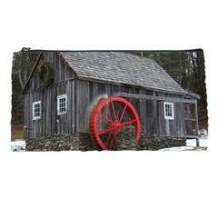 Vermont Christmas Barn Pencil Case