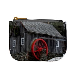 Vermont Christmas Barn Coin Change Purse