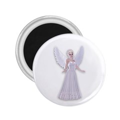 Beautiful Fairy Nymph Faerie Fairytale 2 25  Button Magnet by goldenjackal