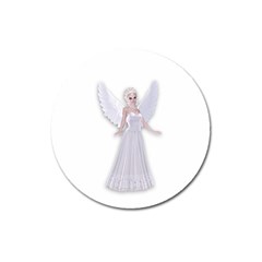 Beautiful fairy nymph faerie fairytale Magnet 3  (Round)