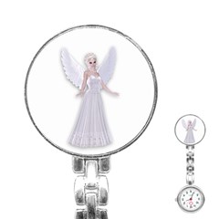 Beautiful fairy nymph faerie fairytale Stainless Steel Nurses Watch