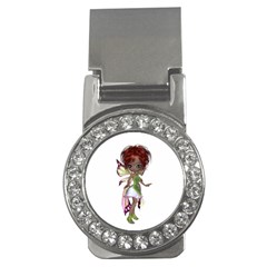 Fairy Magic Faerie In A Dress Money Clip (cz) by goldenjackal