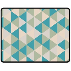 Triangles Fleece Blanket (medium) by LoveModa