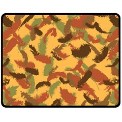 Feathers Fall Fleece Blanket (medium)