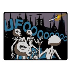 The Ufo Fleece Blanket (small) by Contest1732250
