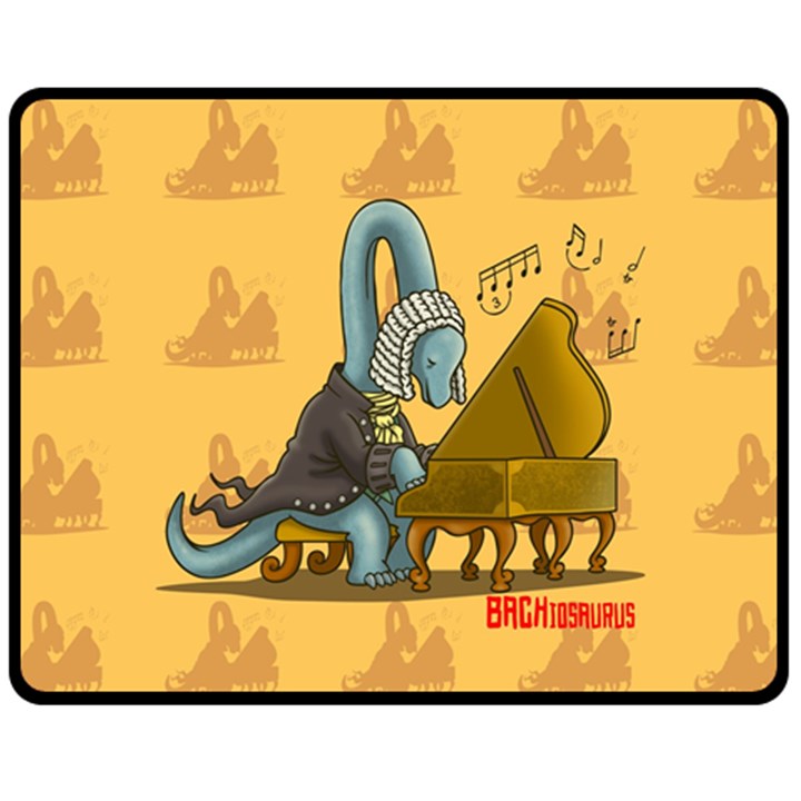 BACHiosaurus Fleece Blanket (Medium)