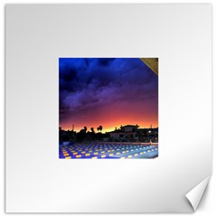 Storm Sunset Canvas 20  X 20  (unframed)