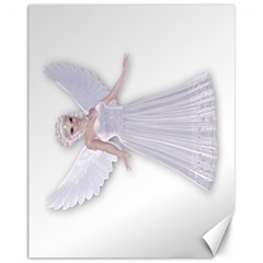 white fairy Canvas 11  x 14  (Unframed)