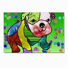 Pug Postcard 4 x 6  (10 Pack) by Siebenhuehner