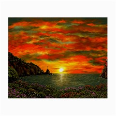 Alyssa s Sunset By Ave Hurley Artrevu - Small Glasses Cloth by ArtRave2