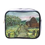  Amish Apple Blossoms  by Ave Hurley of ArtRevu ~ Mini Toiletries Bag (One Side) Front