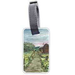  amish Apple Blossoms  By Ave Hurley Of Artrevu   Luggage Tag (two Sides) by ArtRave2