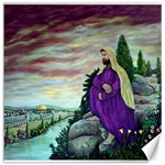 Jesus Overlooking Jerusalem - Ave Hurley - ArtRave - Canvas 20  x 20  (Unframed) 19 x19.27  Canvas - 1