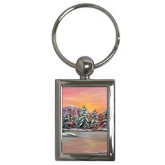  jane s Winter Sunset   By Ave Hurley Of Artrevu   Key Chain (rectangle) by ArtRave2