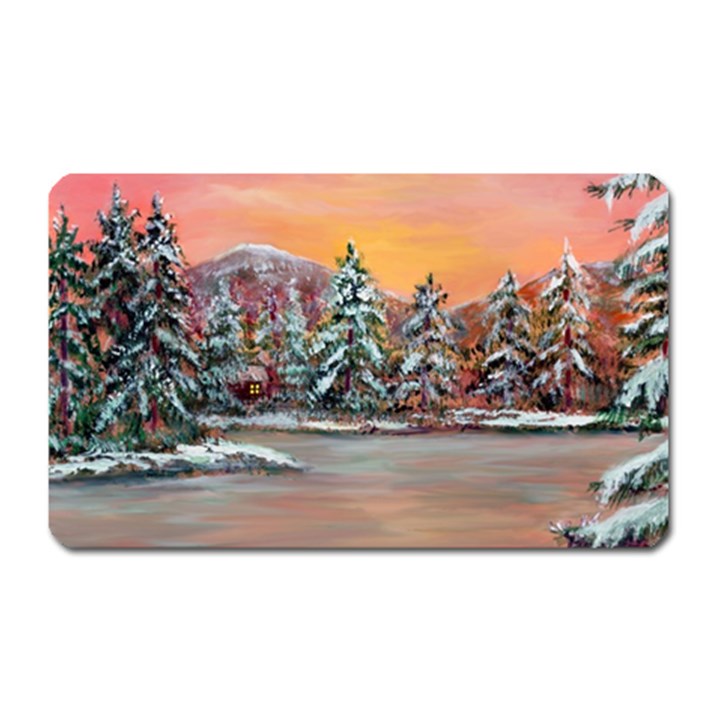  Jane s Winter Sunset   by Ave Hurley of ArtRevu ~ Magnet (Rectangular)