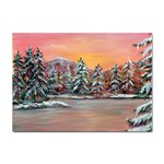  Jane s Winter Sunset   by Ave Hurley of ArtRevu ~ Sticker A4 (100 pack) Front
