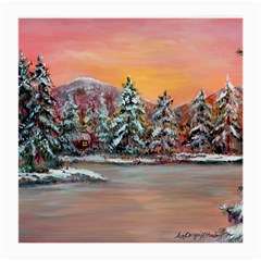  jane s Winter Sunset   By Ave Hurley Of Artrevu   Medium Glasses Cloth by ArtRave2