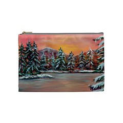  jane s Winter Sunset   By Ave Hurley Of Artrevu   Cosmetic Bag (medium)