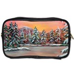  Jane s Winter Sunset   by Ave Hurley of ArtRevu ~ Toiletries Bag (Two Sides) Front