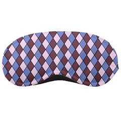 Allover Graphic Blue Brown Sleeping Mask by ImpressiveMoments