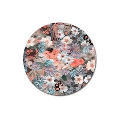 Spring Flowers Magnet 3  (round) by ImpressiveMoments