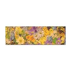 Spring Flowers Effect Bumper Sticker by ImpressiveMoments