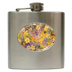 Spring Flowers Effect Hip Flask by ImpressiveMoments