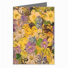 Spring Flowers Effect Greeting Card