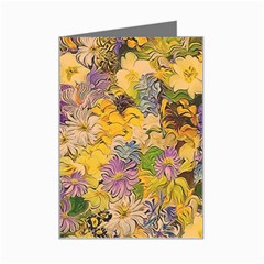 Spring Flowers Effect Mini Greeting Card by ImpressiveMoments