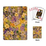 Spring Flowers Effect Playing Cards Single Design Back