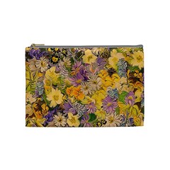 Spring Flowers Effect Cosmetic Bag (Medium)