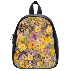 Spring Flowers Effect School Bag (Small)