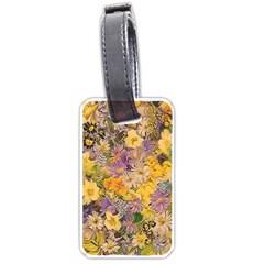 Spring Flowers Effect Luggage Tag (one Side) by ImpressiveMoments