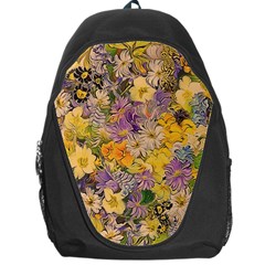 Spring Flowers Effect Backpack Bag