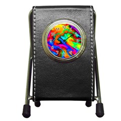 Crazy Effects  Stationery Holder Clock