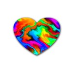 Crazy Effects  Drink Coasters 4 Pack (Heart)  Front