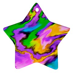 Crazy Effects  Star Ornament by ImpressiveMoments