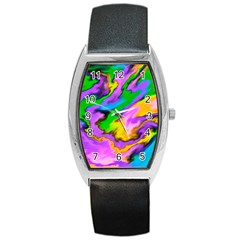 Crazy Effects  Tonneau Leather Watch