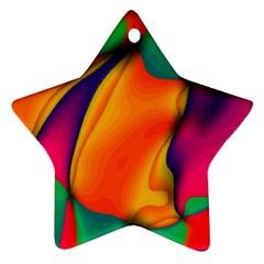 Crazy Effects  Star Ornament (two Sides) by ImpressiveMoments