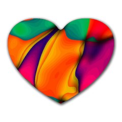 Crazy Effects  Mouse Pad (heart) by ImpressiveMoments