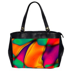 Crazy Effects  Oversize Office Handbag (two Sides) by ImpressiveMoments