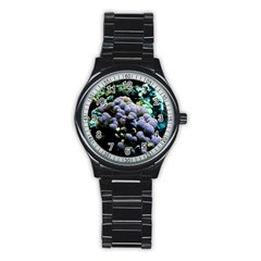 Aquarium Style Sport Metal Watch (black) by WonderfulDreamPicture