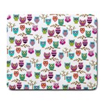 Happy Owls Large Mouse Pad (Rectangle) Front