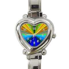 Design Heart Italian Charm Watch  by Siebenhuehner