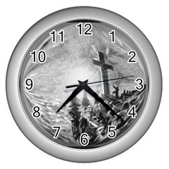 The Apple Of God s Eye Is Jesus - Ave Hurley - Artrave - Wall Clock (silver)